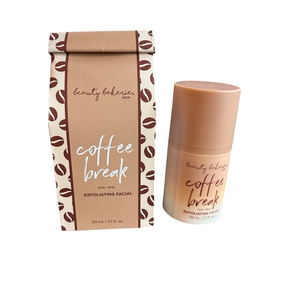 Beauty Bakerie AHA & BHA Coffee Break Exfoliating Facial Scrub Exfoliator NEW PC - Picture 6 of 11